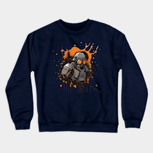 Gamer's Spill The Half Life Splatter Crewneck Sweatshirt